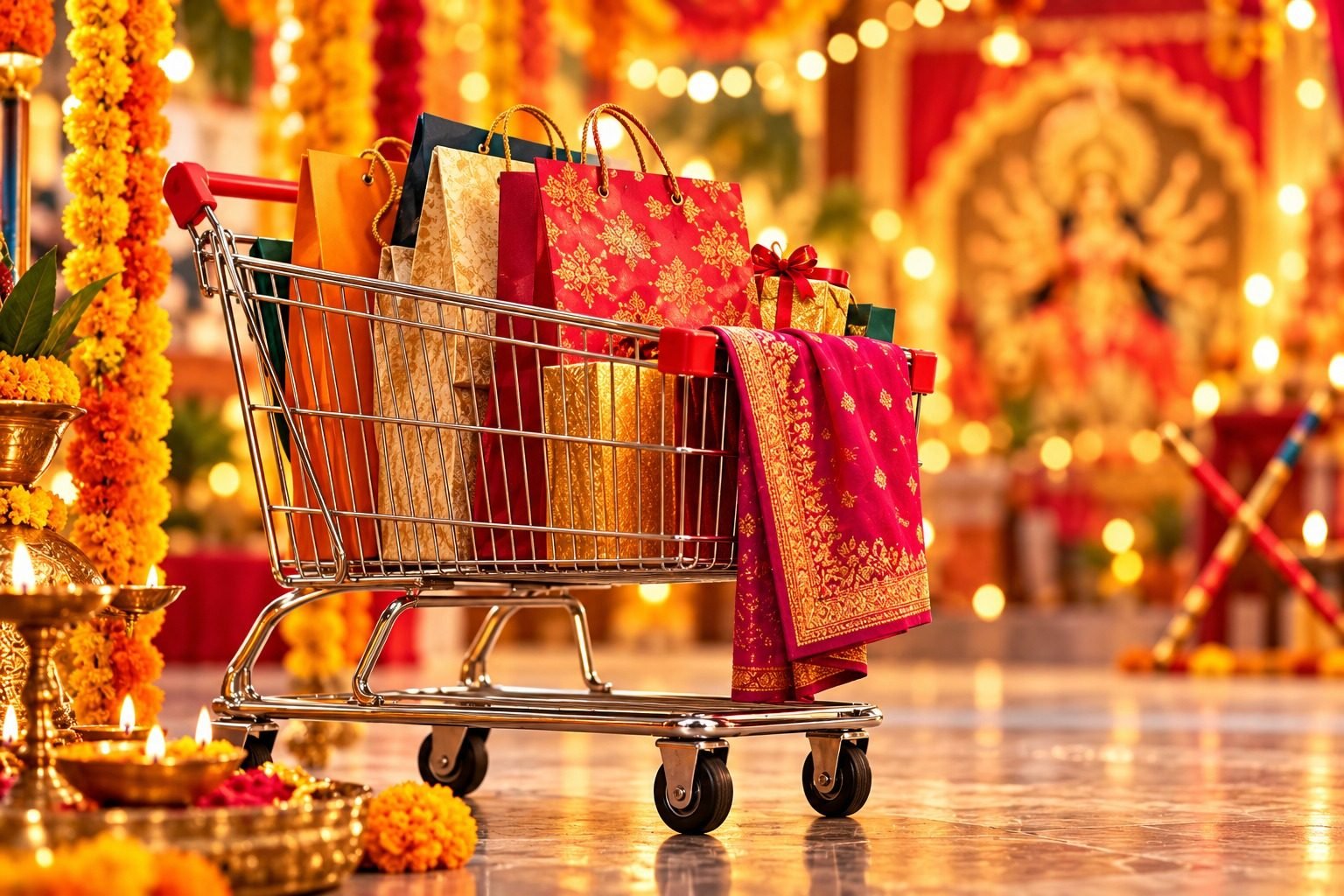 Festival shopping