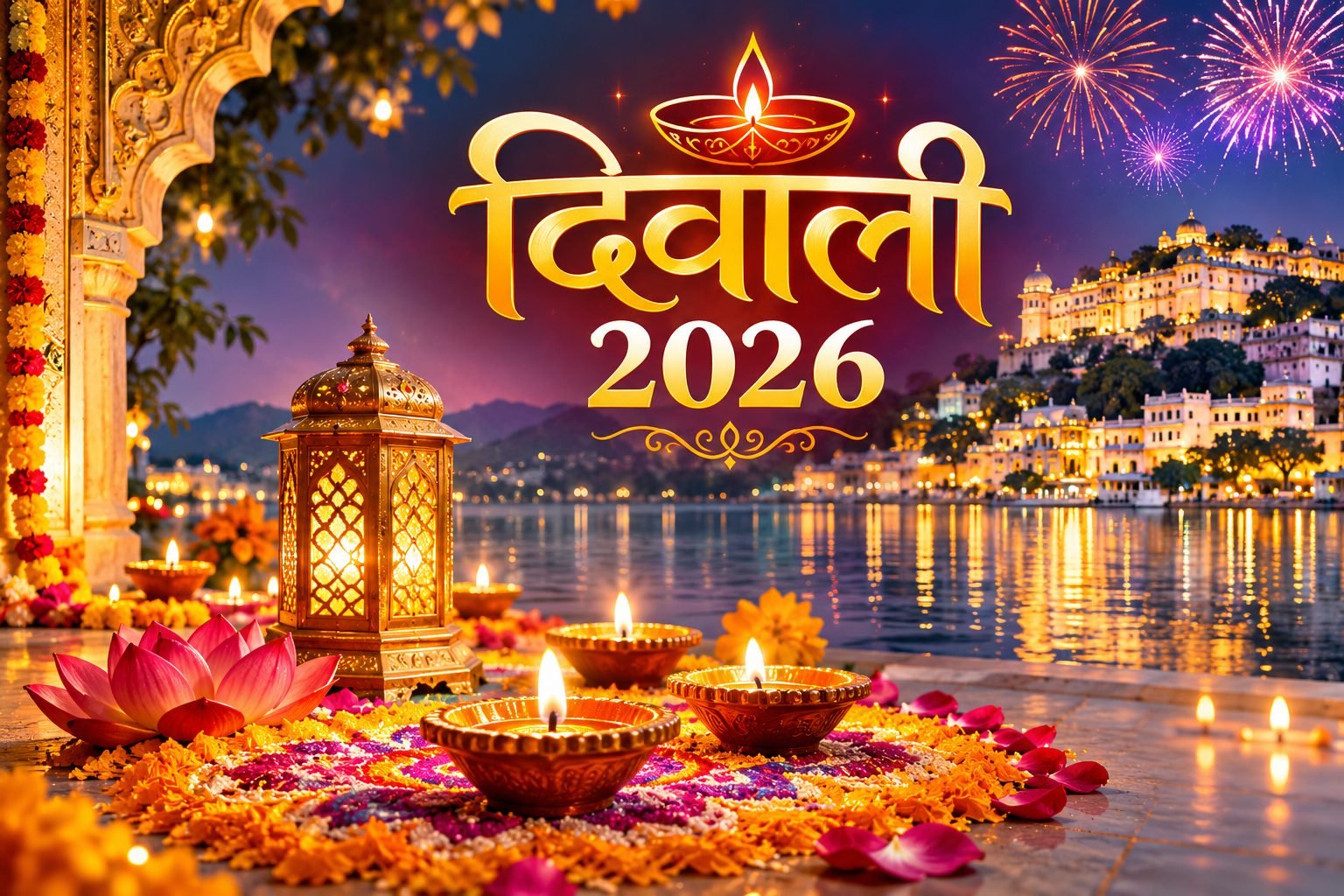 Diwali 2026 By The Lakeside Palace