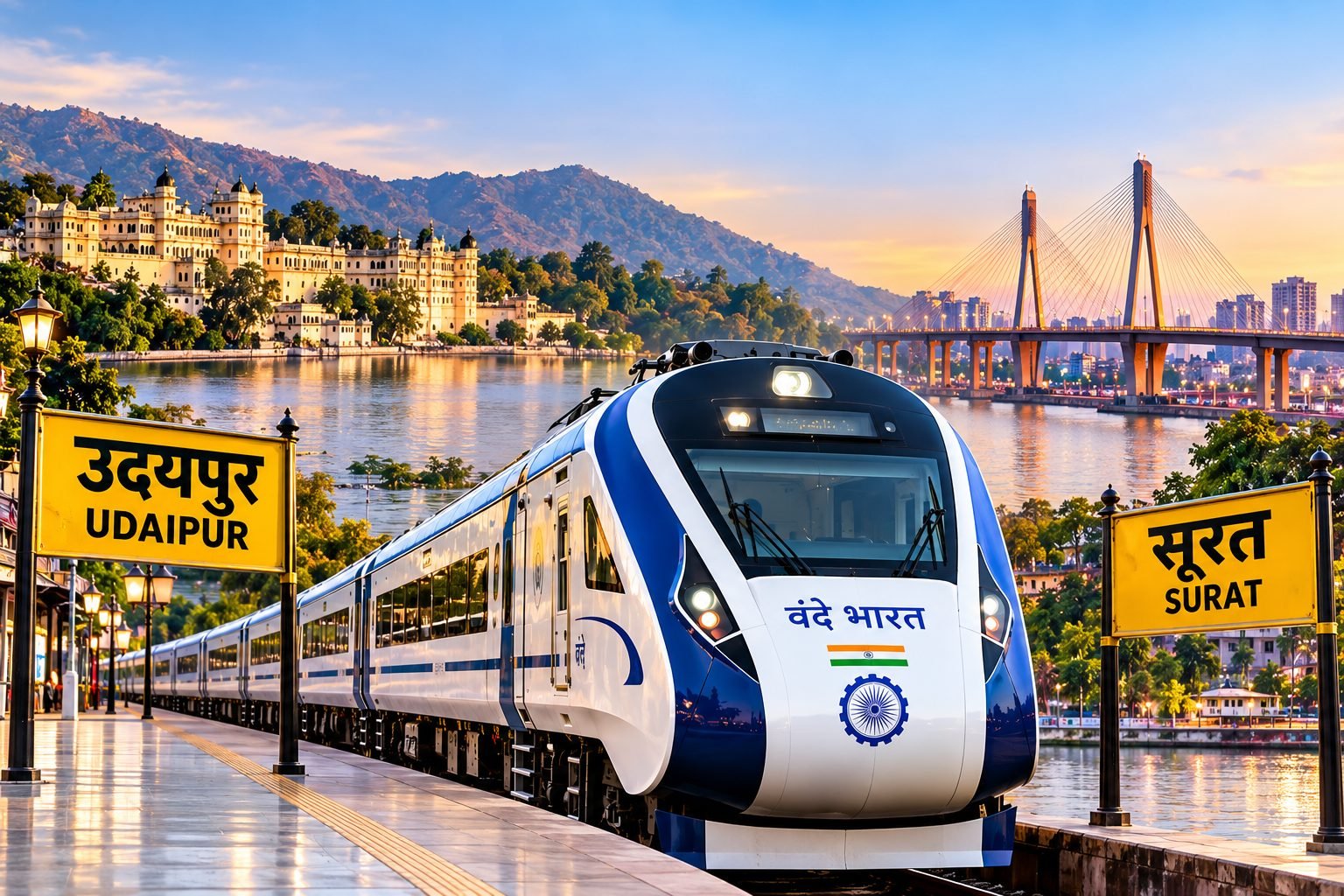 Udaipur Surat Vande Bharat