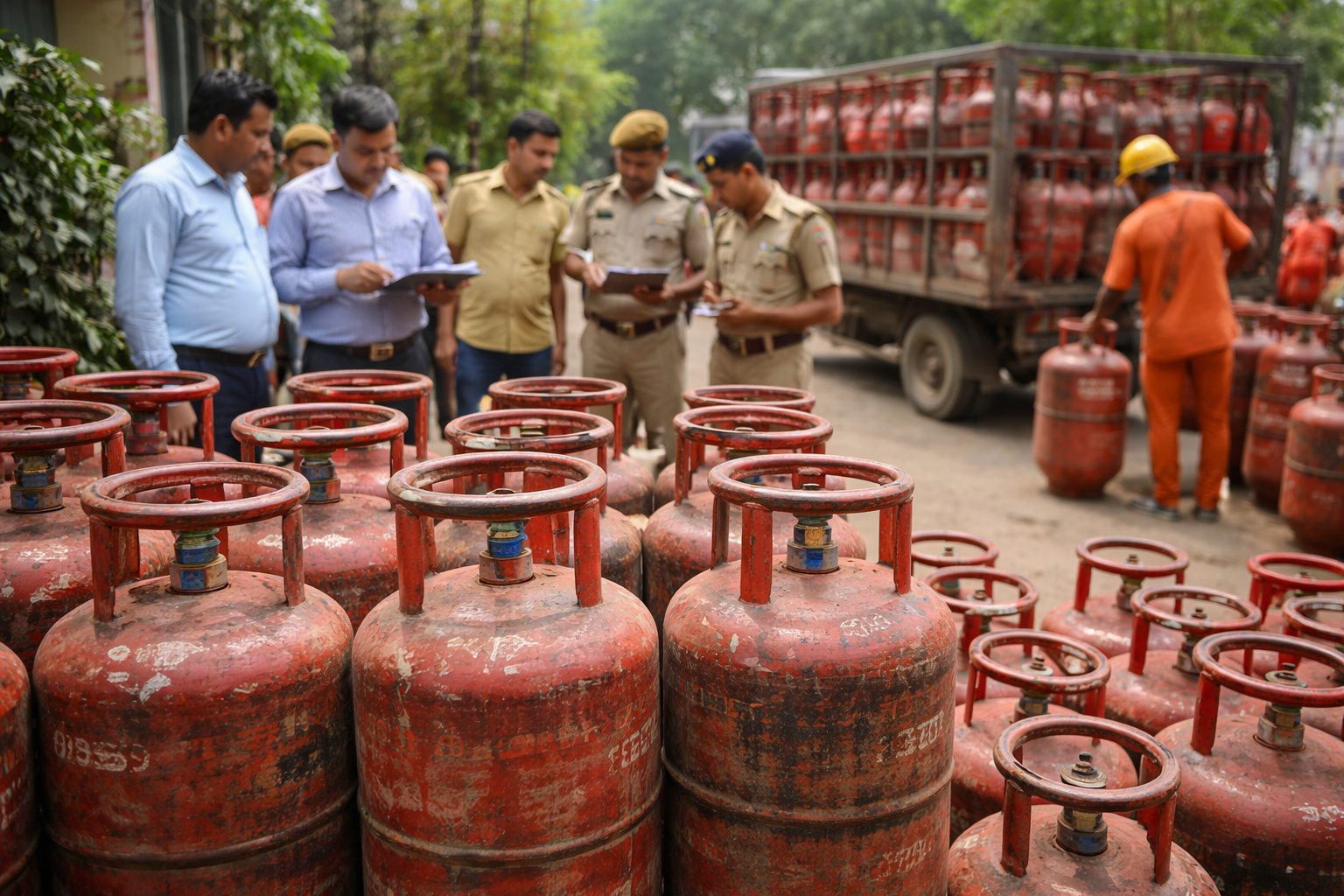gas cylinder